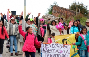 Las mujeres de Sumapaz enaltecen sus derechos